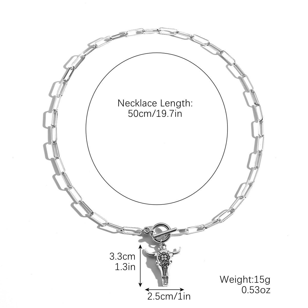 Wholesale Western Cowboy Turquoise Leather Necklace